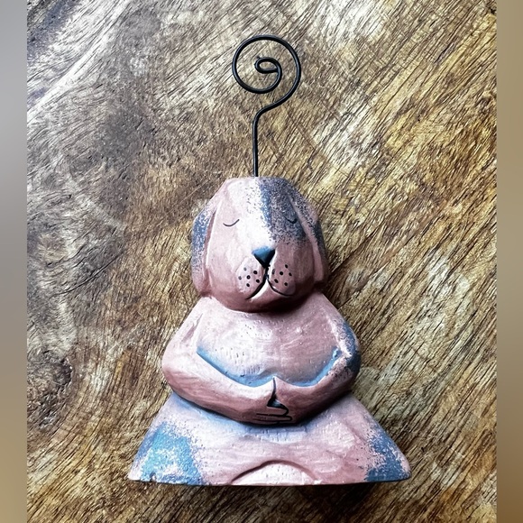 World Market Hand Carved Wooden Photo Holders - Picture 6 of 6